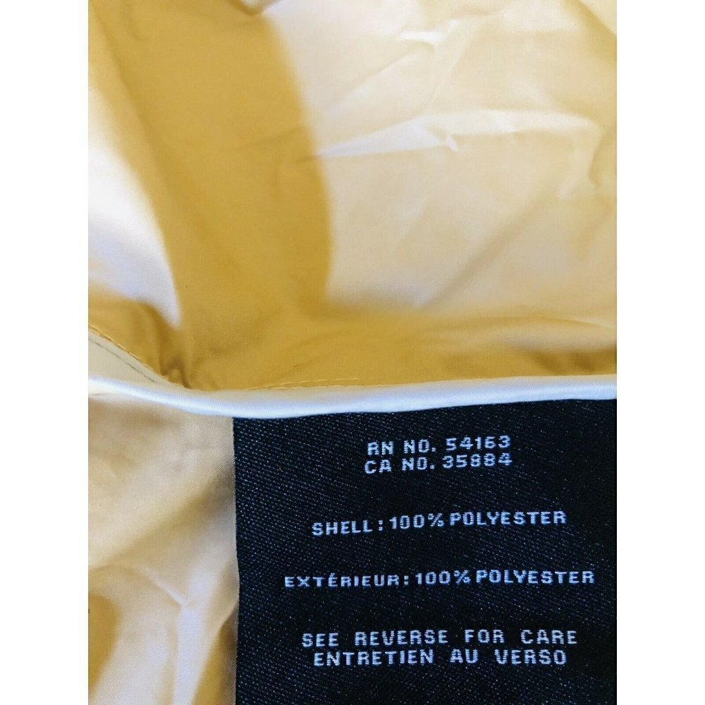 Cole Haan Womens Weather Resistant Belted Packable Raincoat Size L  - Picture 11 of 12